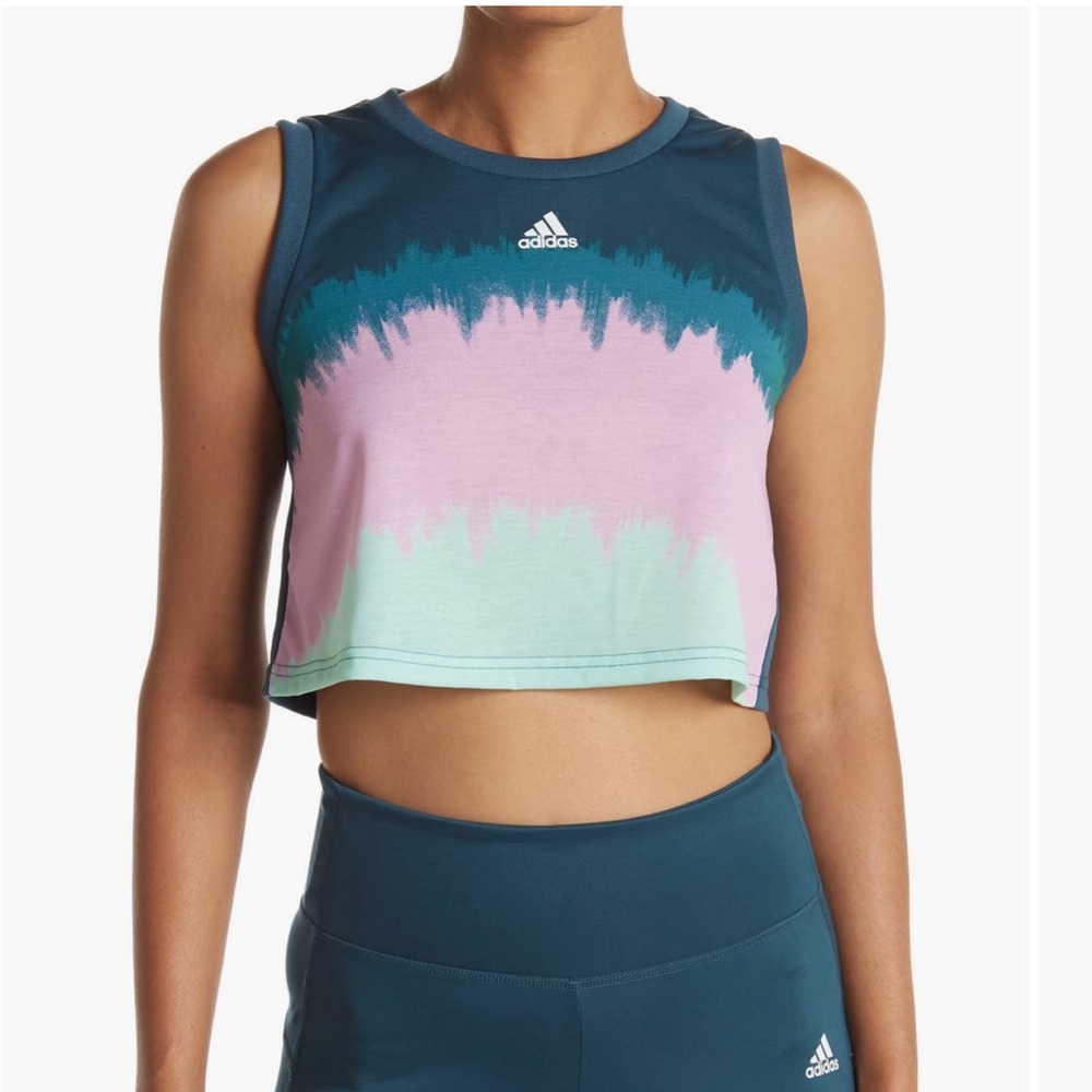 Adidas Multicolor Crop Top